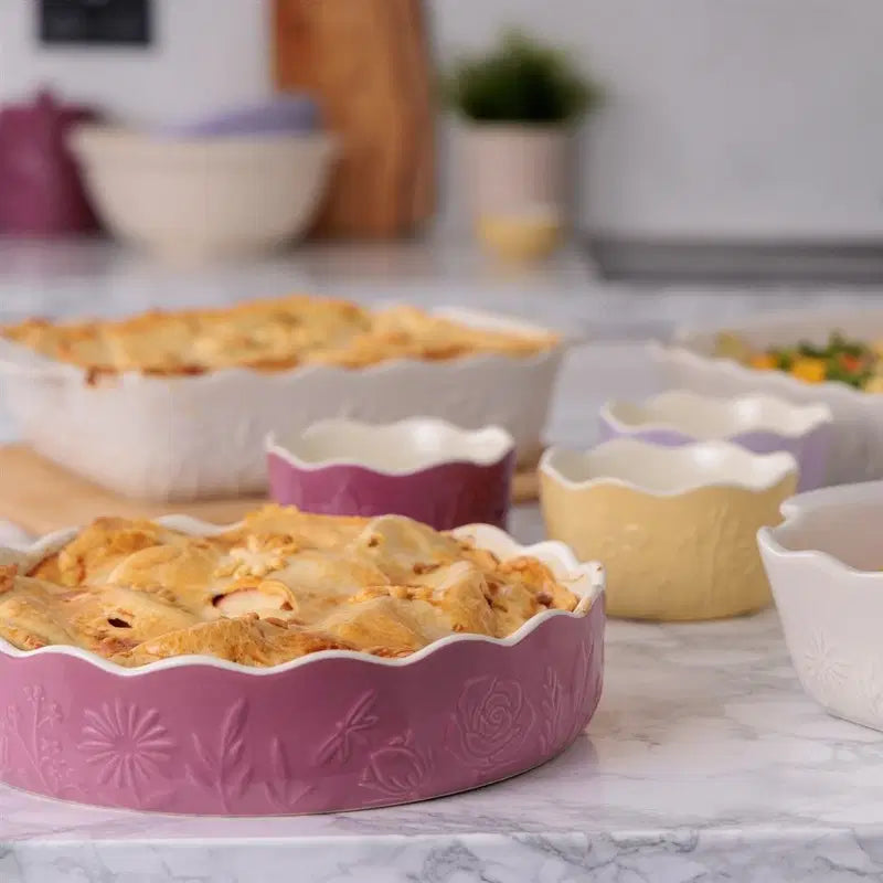 Mason Cash In the Meadow Round Pie Dish