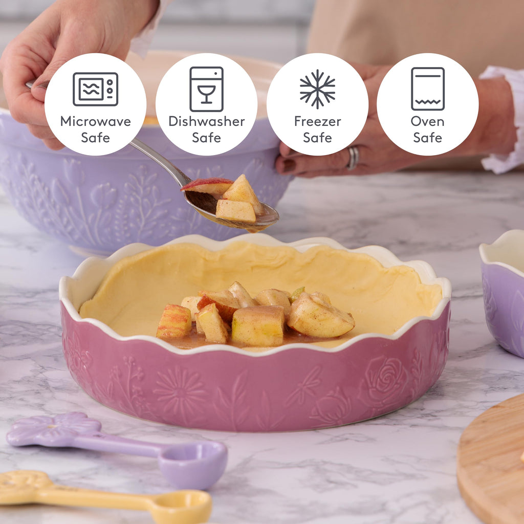 Mason Cash In the Meadow Round Pie Dish