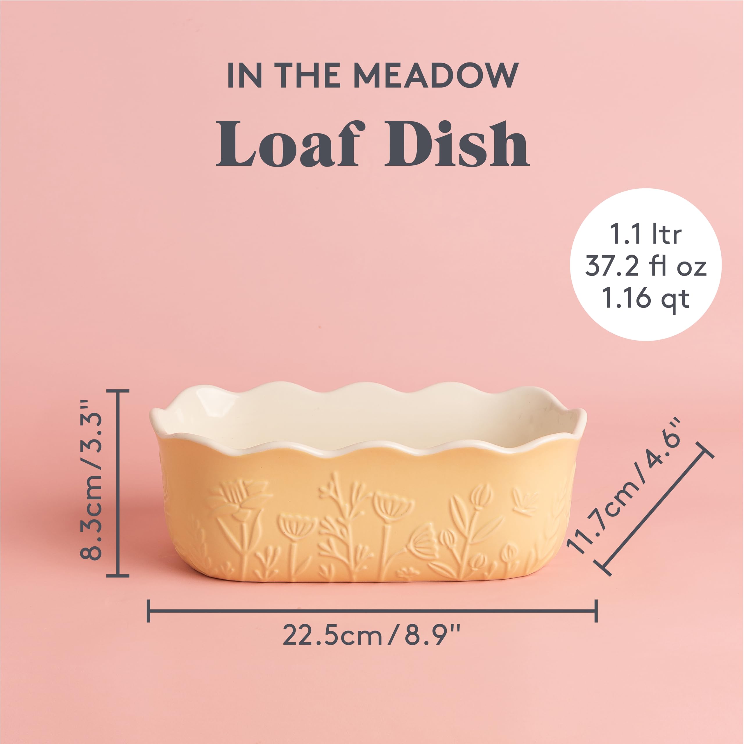 Mason Cash In the Meadow Floral Loaf Dish