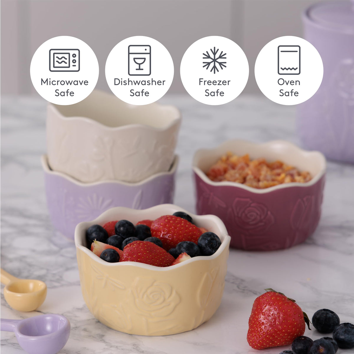 Mason Cash In the Meadow Set of 4 Oven Ramekins