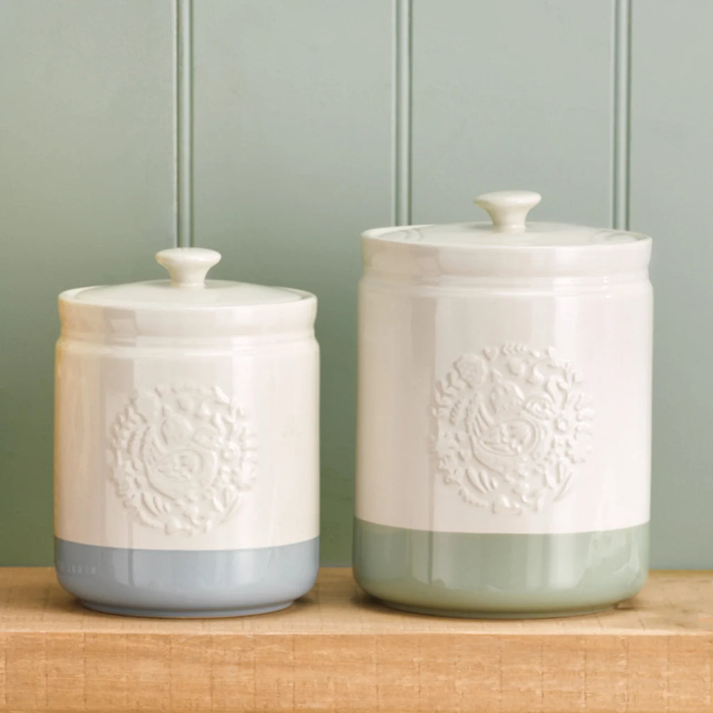 Mason Cash Home to Roost Pistachio Green Storage Jar