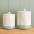 Mason Cash Home to Roost Blue Storage Jar