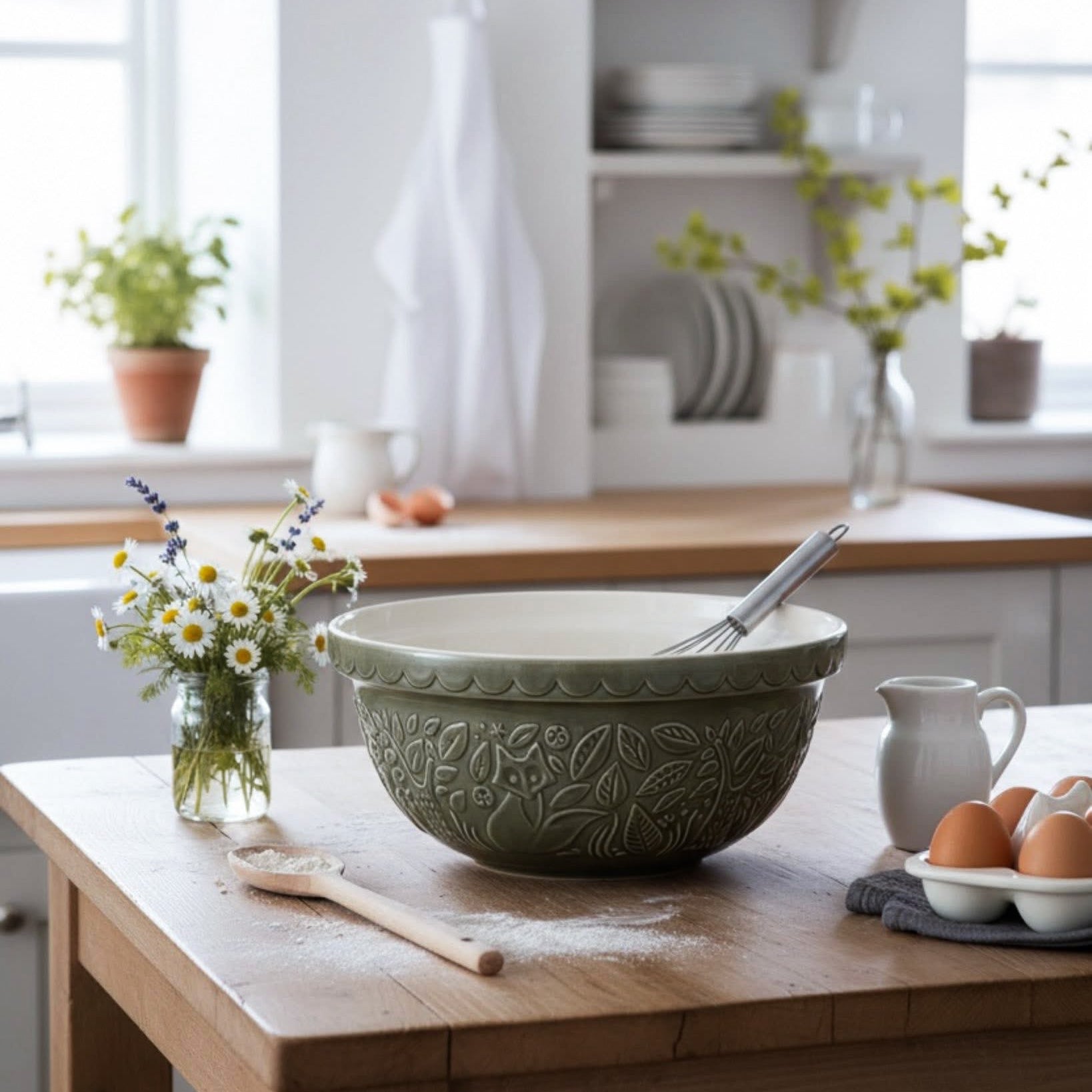 Mason Cash Forest Fox Grey 29cm Mixing Bowl