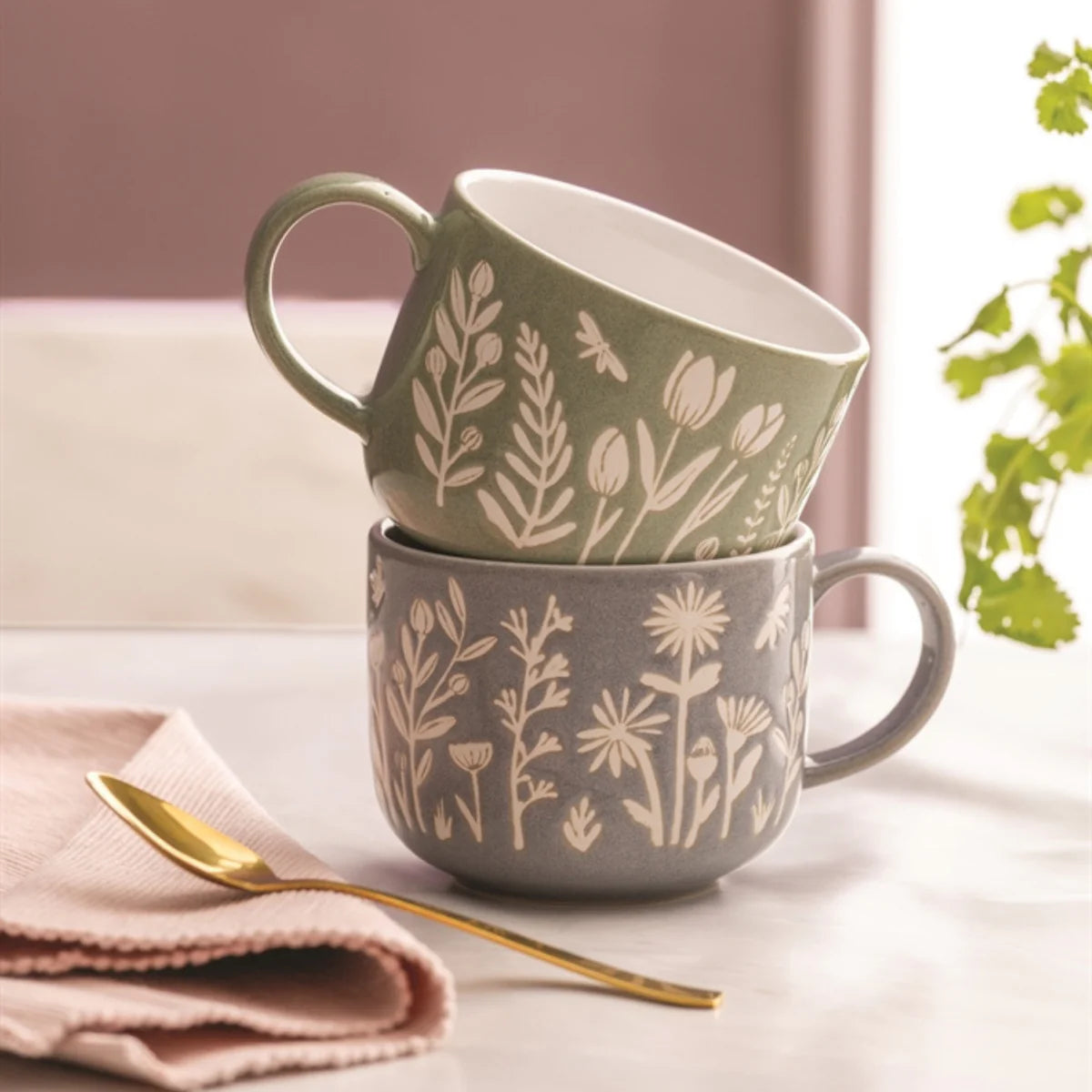 Mason Cash Blue Daisy Mug
