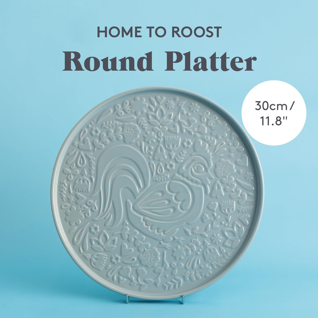 Mason Cash Home to Roost 30cm Stoneware Platter