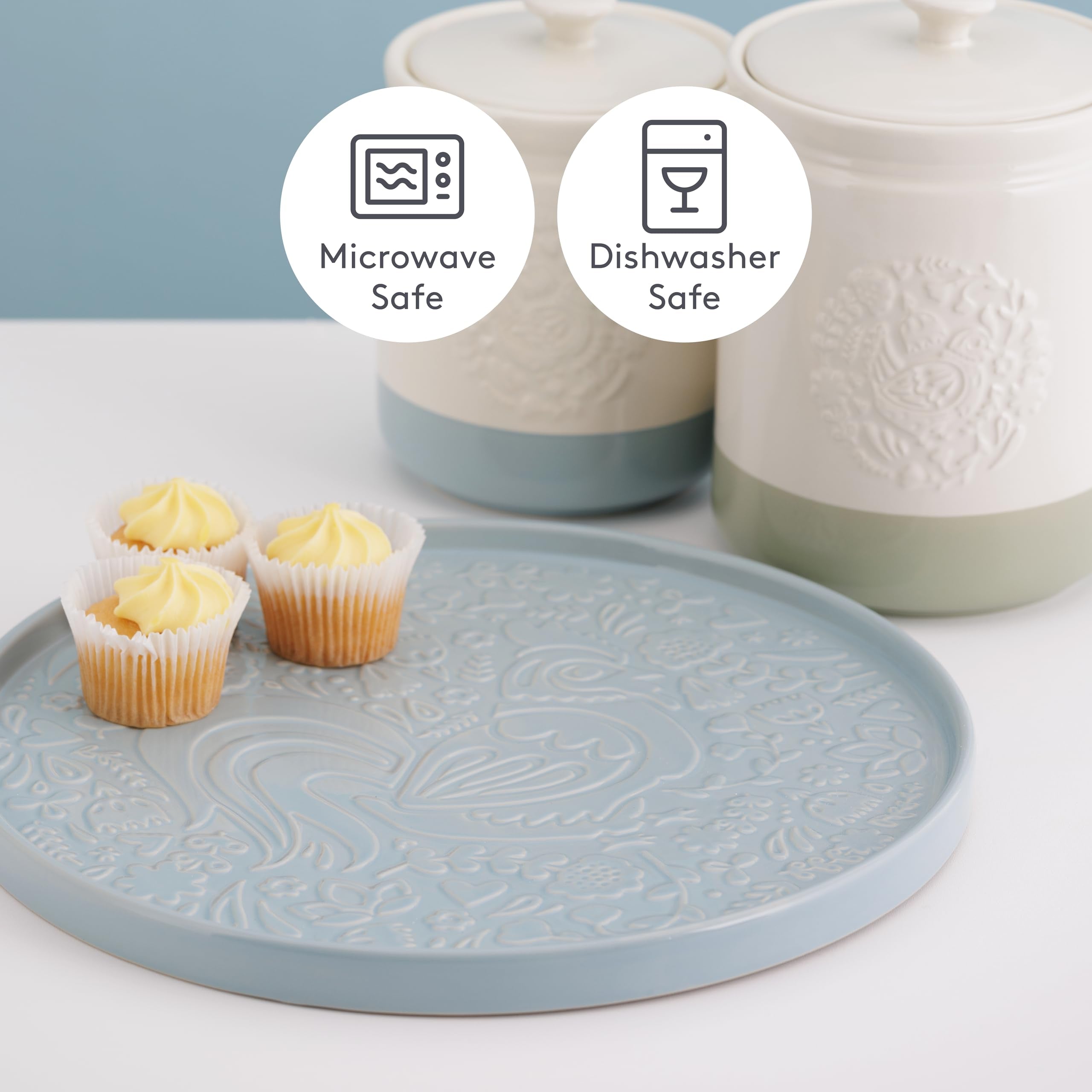 Mason Cash Home to Roost 30cm Stoneware Platter