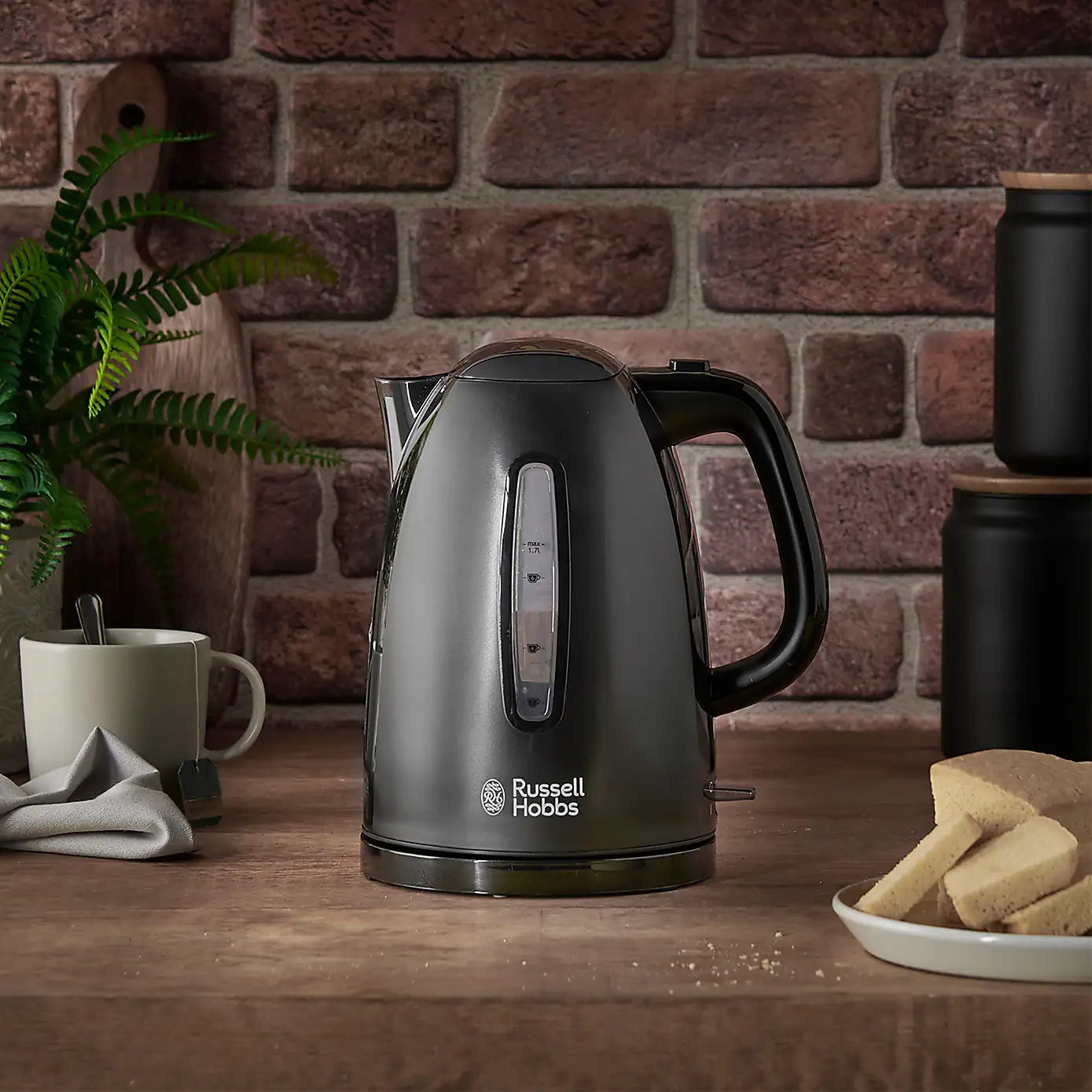 Russell Hobbs Textures Black Kettle