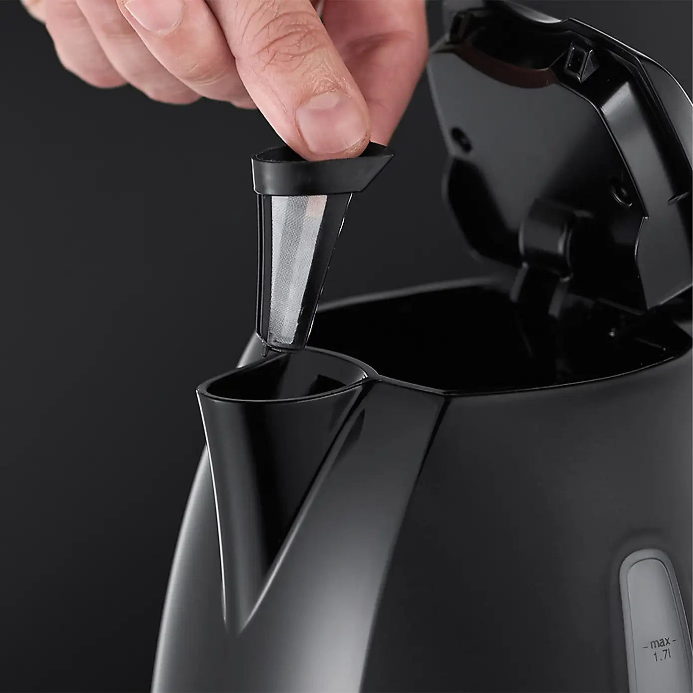 Russell Hobbs Textures Black Kettle
