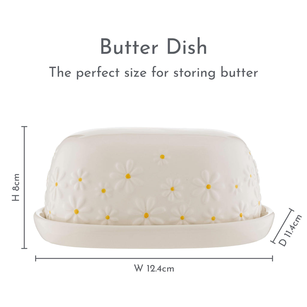 P&K Daisy Butter Dish