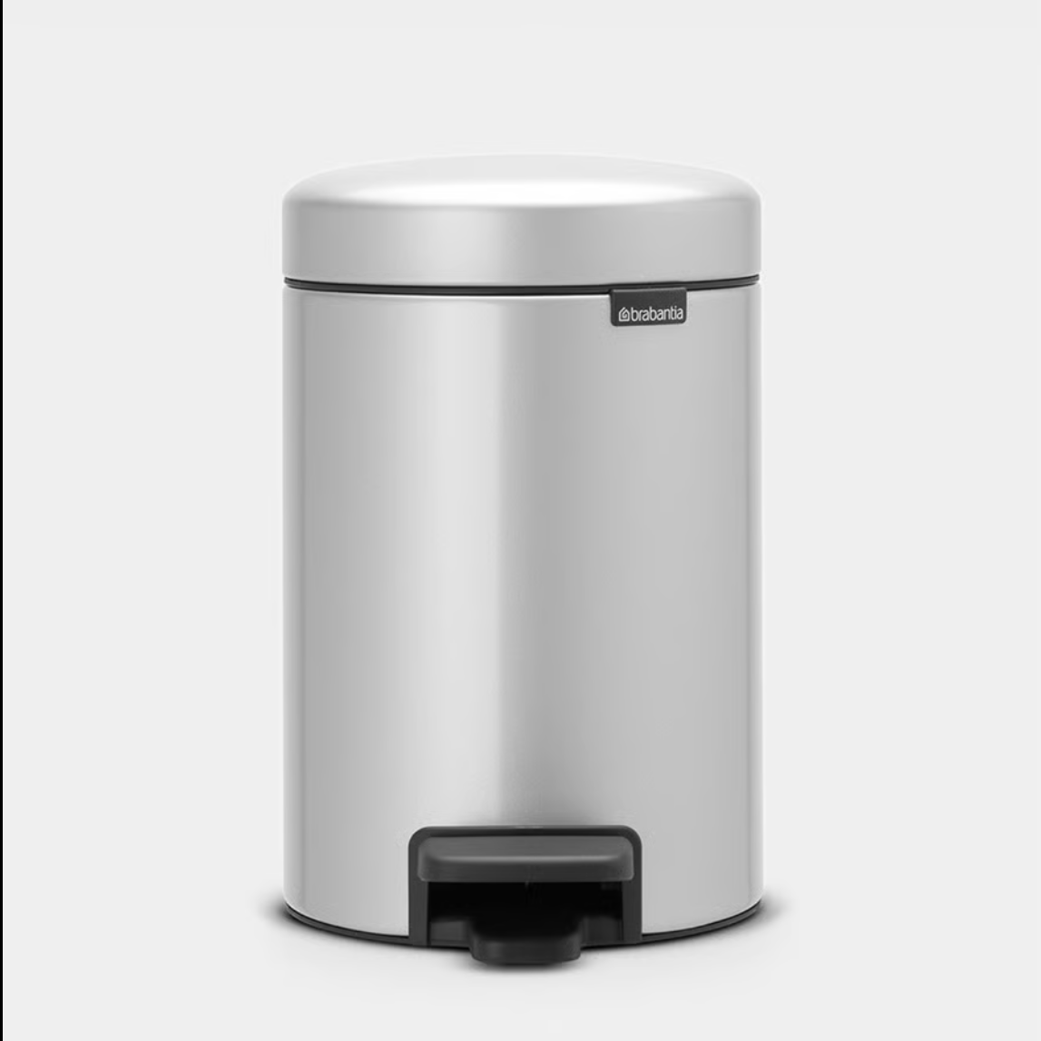 Brabantia Silver Pedal Bin