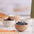 Cane Set 4 Food Preparation Bowls