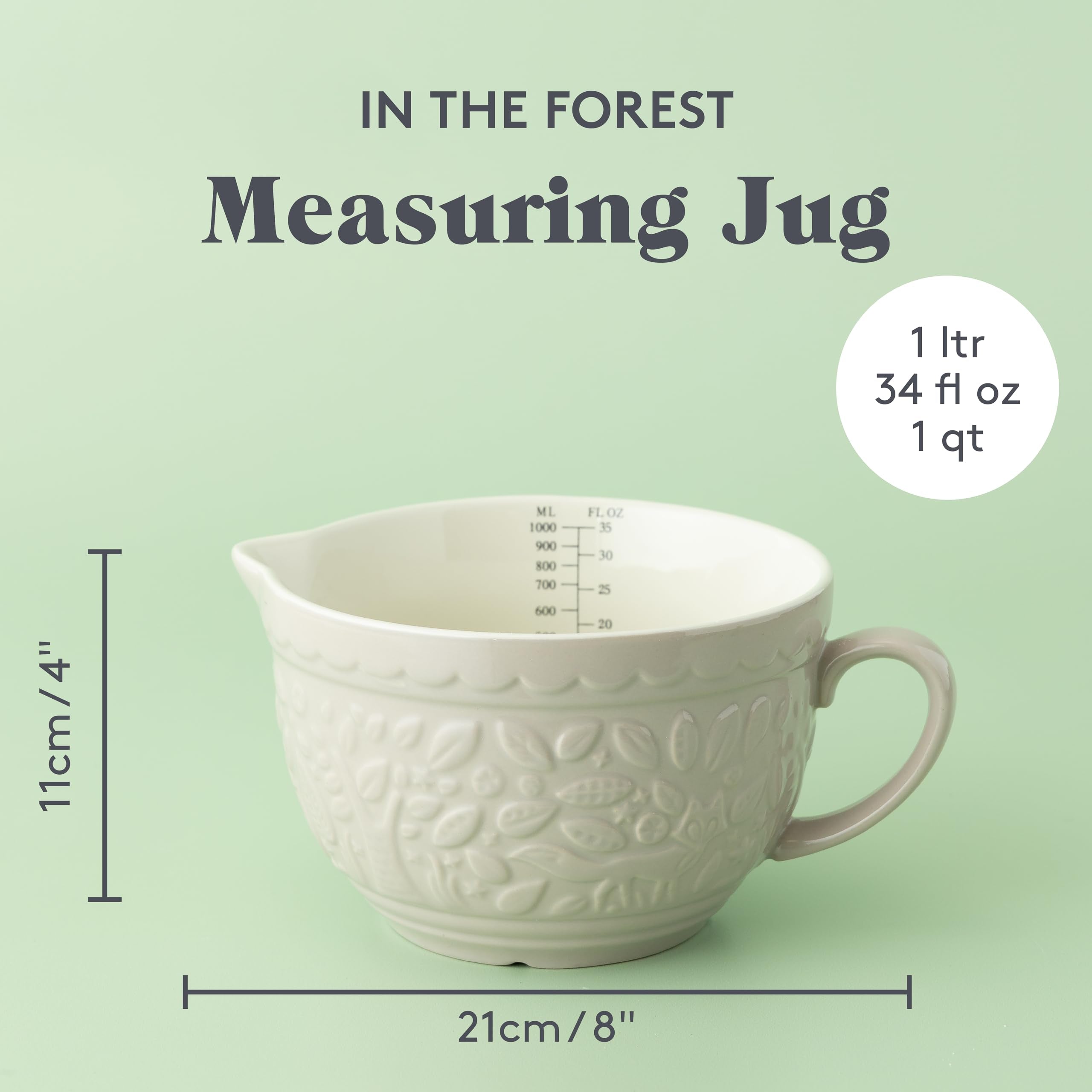 Mason Cash In the Forest Measuring Jug