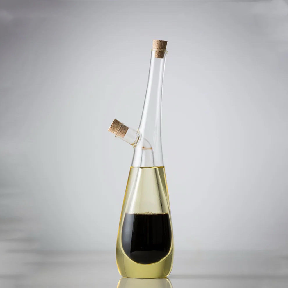 Typhoon Glass Olive Oil and Balsamic Duo Drizzler
