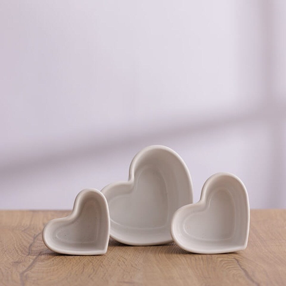Rustic Charm Set of 3 Stoneware Measuring Cups