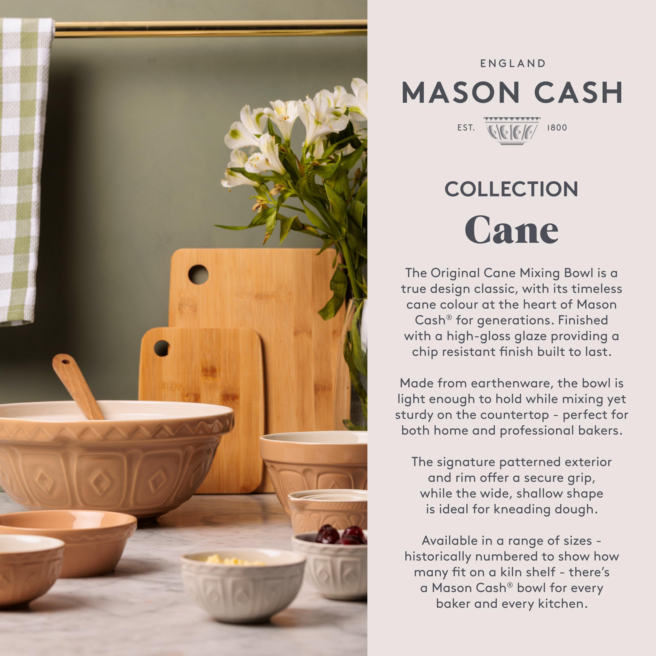 Mason Cash Cane Pudding Basin