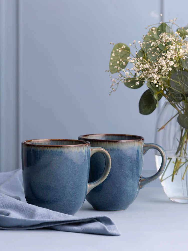 Mason Cash Reactive Blue Mug