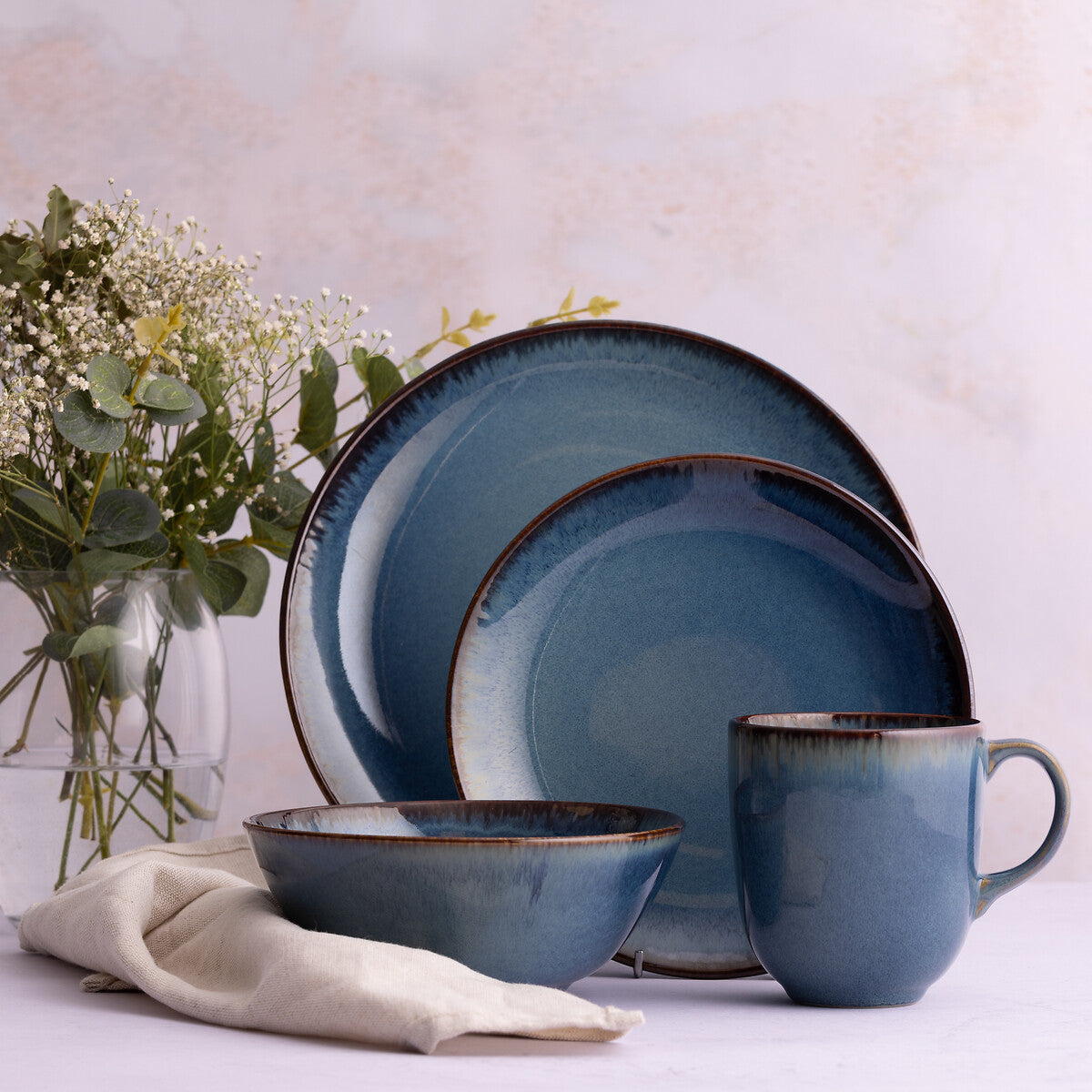 Mason Cash Reactive Blue Mug