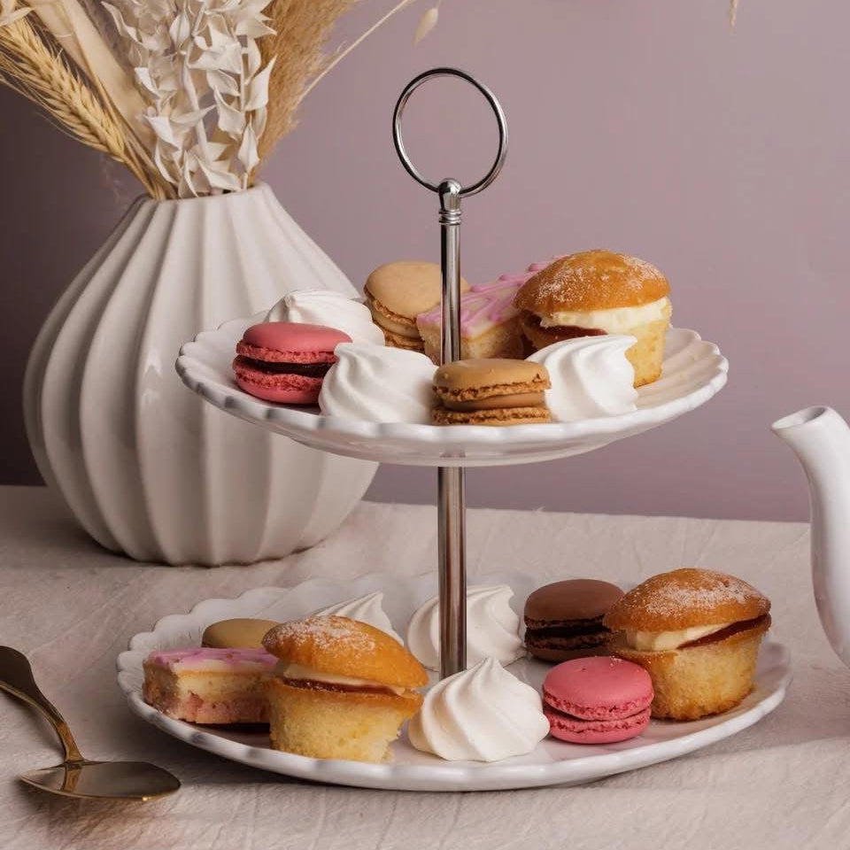 P&K Luxe 2 Tier Cake Stand