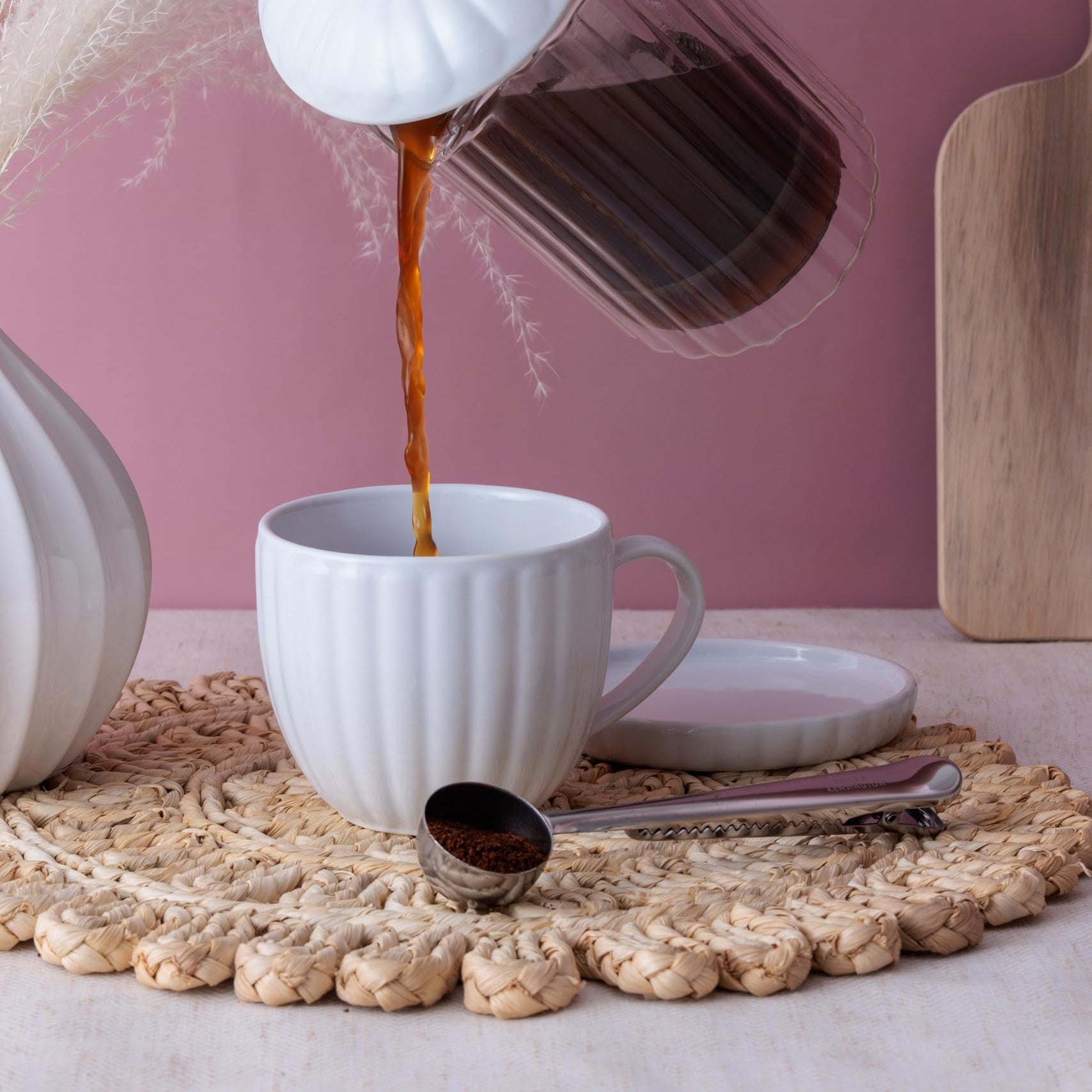 P&K Luxe Stoneware Espresso 2pc Mugs