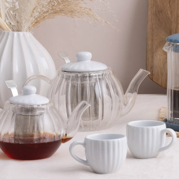 P&K Luxe Stoneware Espresso 2pc Mugs