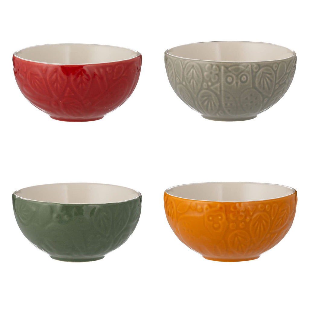 Mason Cash In the Forest Set of 4 Mini Bowls
