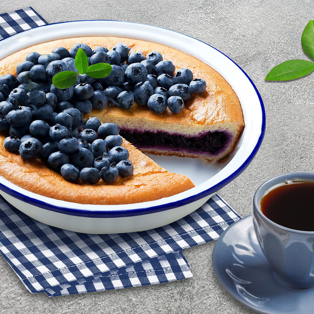 Falcon Enamel Round Pie Dishes