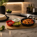 Cast Iron Fajita Serving Set