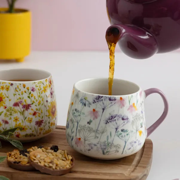 P&K Yellow Sunflower Mug