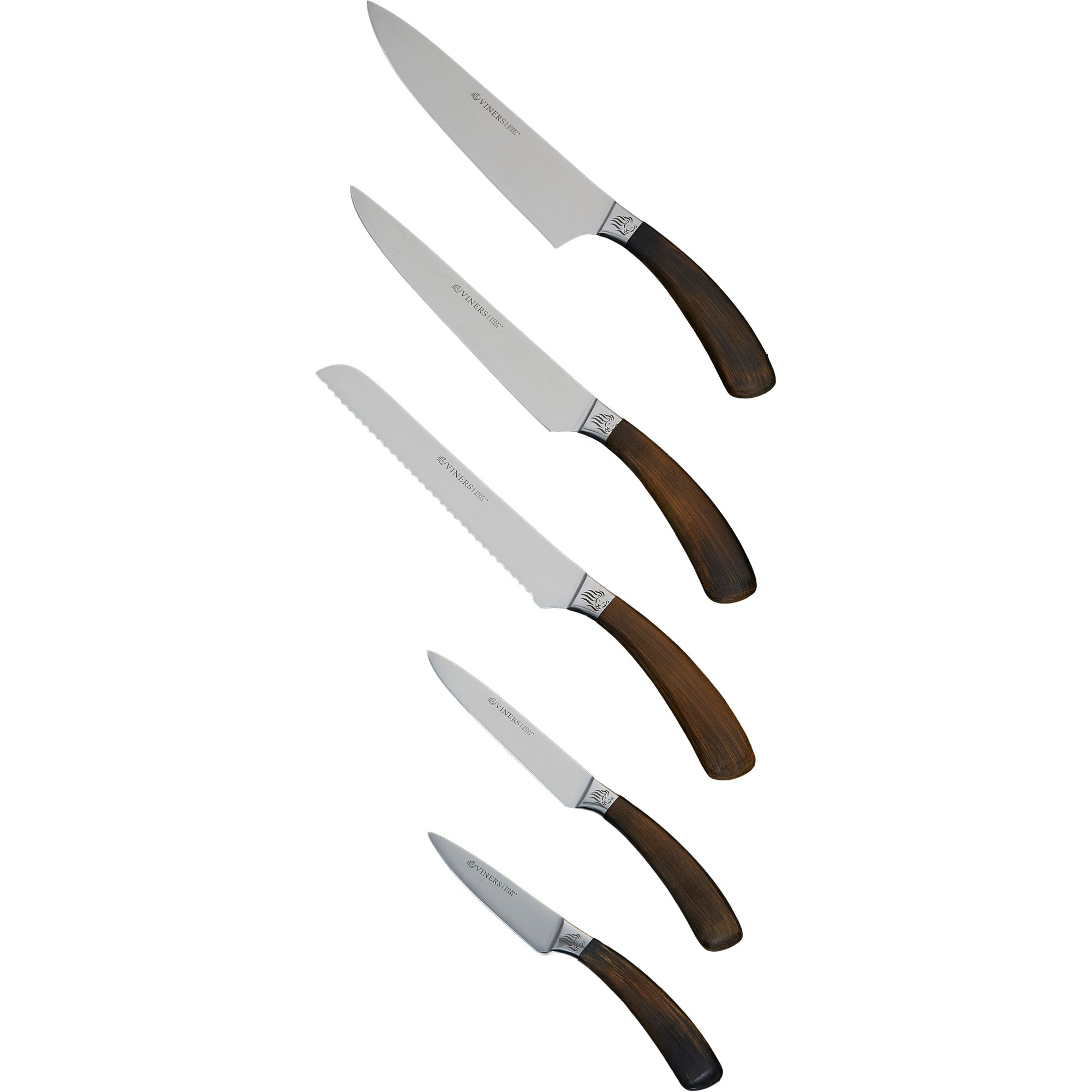 Viners Artisan 5 Pc Knife Block Set