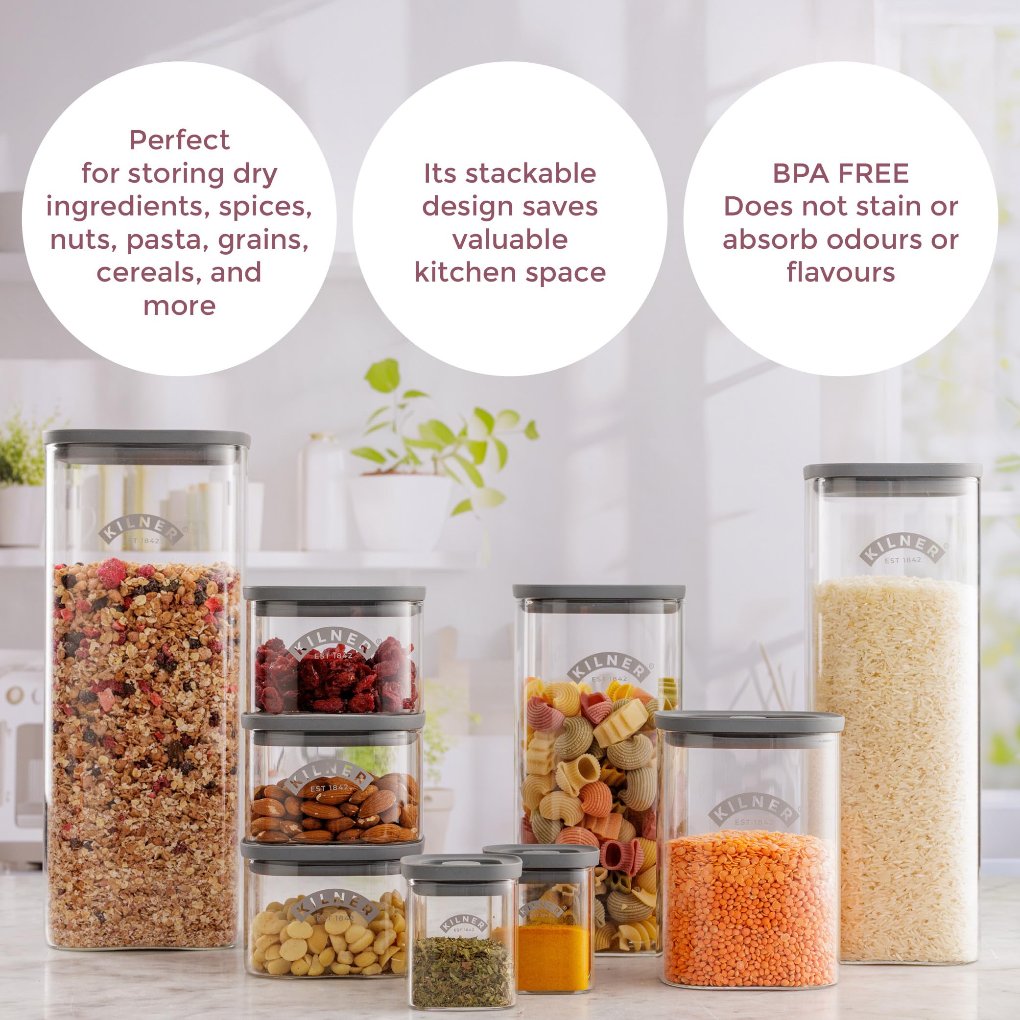 Kilner Glass Fresh Storage Jars