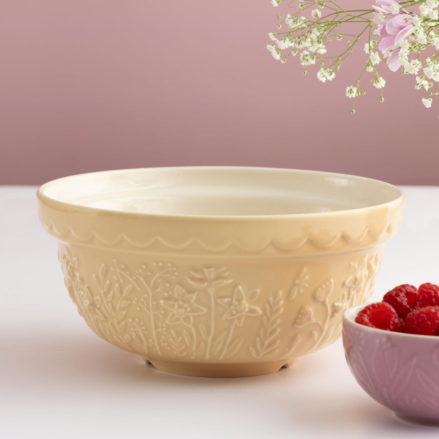 Mason Cash In The Meadow Daffodil 21cm Mixing Bowl